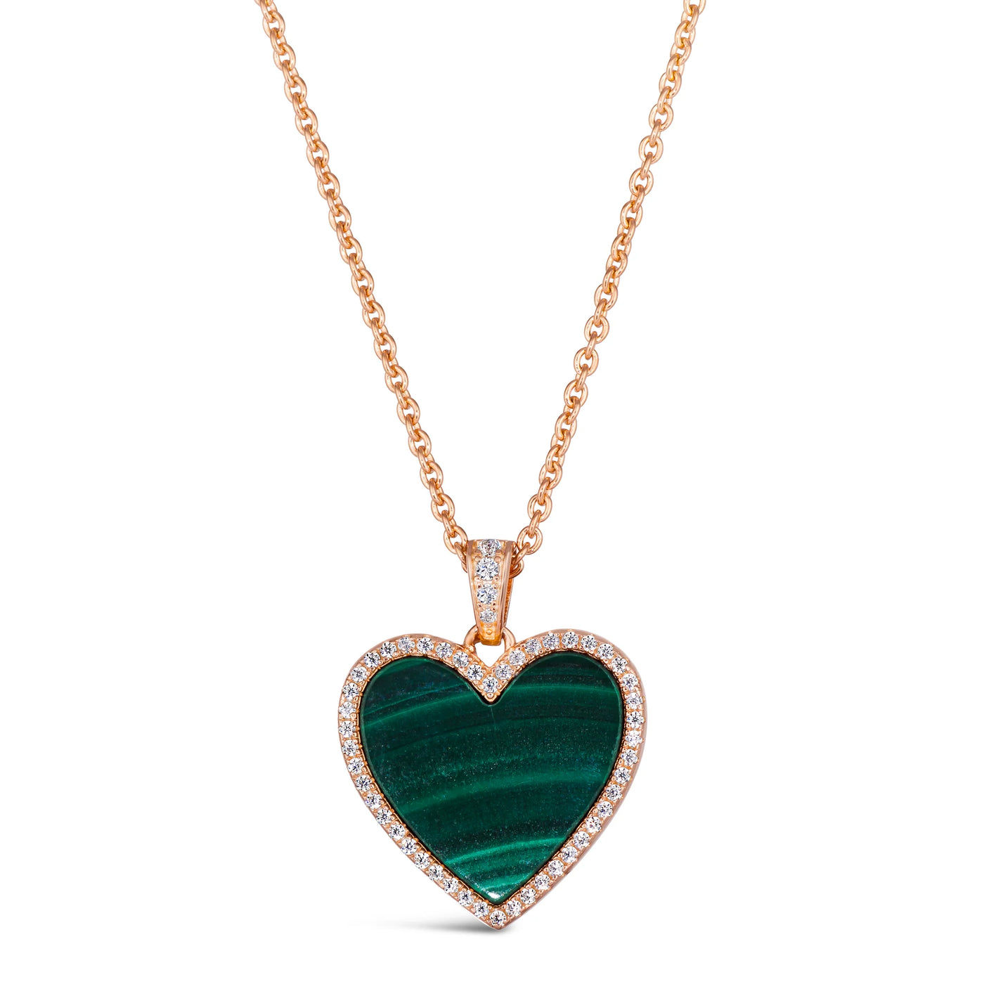 House of Cards 03 Malachite Necklace