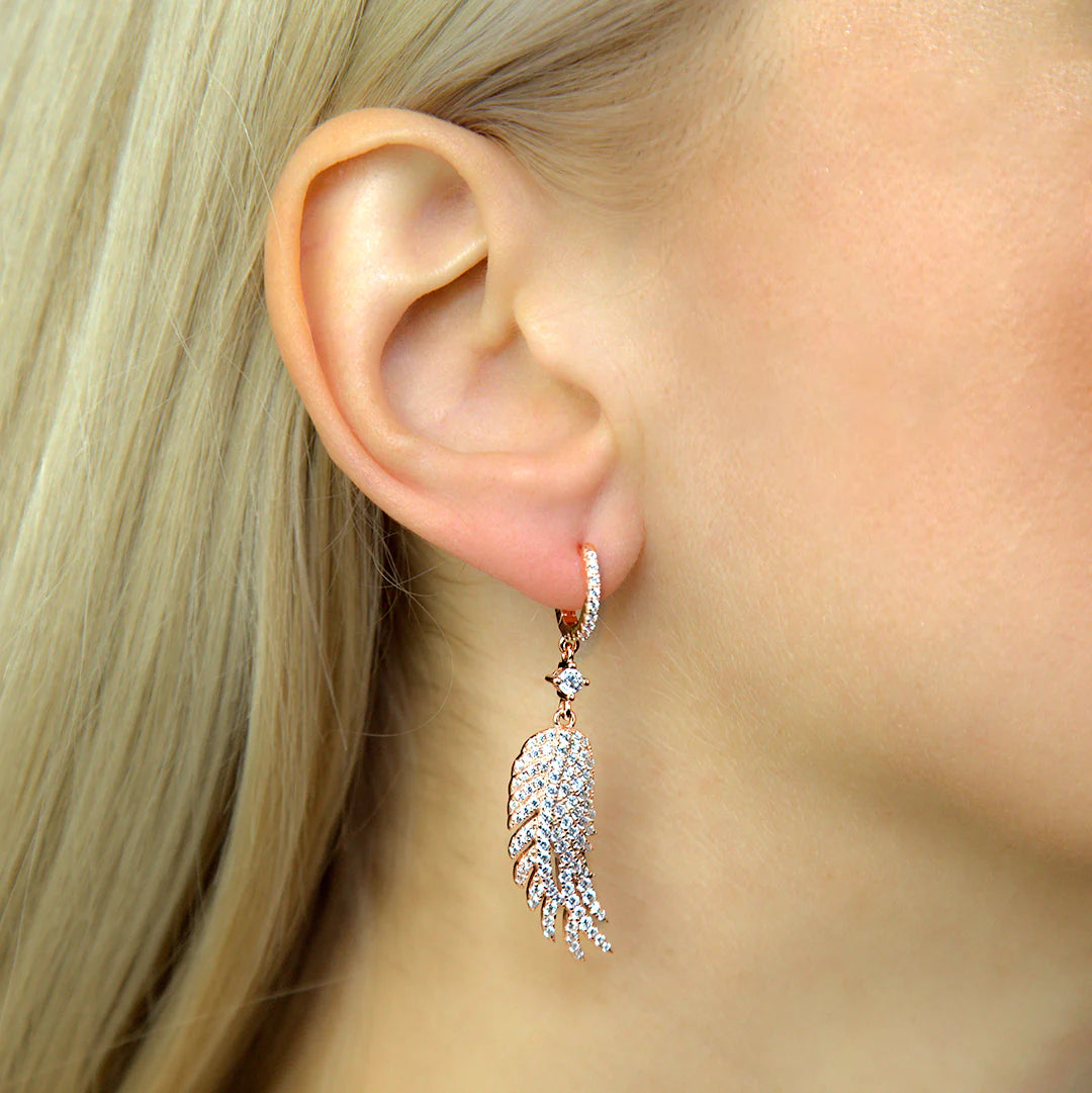 Olivia 26 Earrings Plume