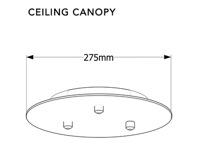 Pierced Blade Light | Cluster of 3