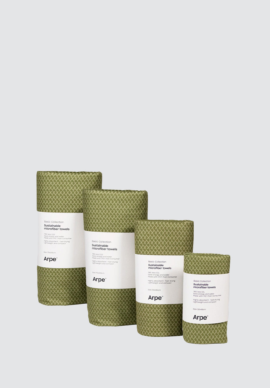 Towels Basic Olive Green