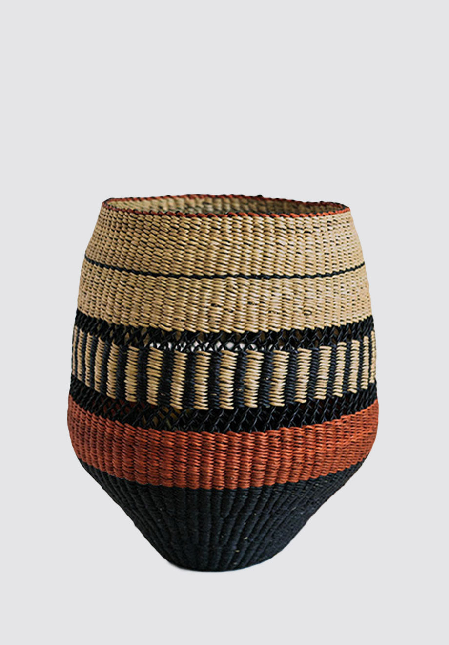 Woven Vase | Pin Stripe | Large