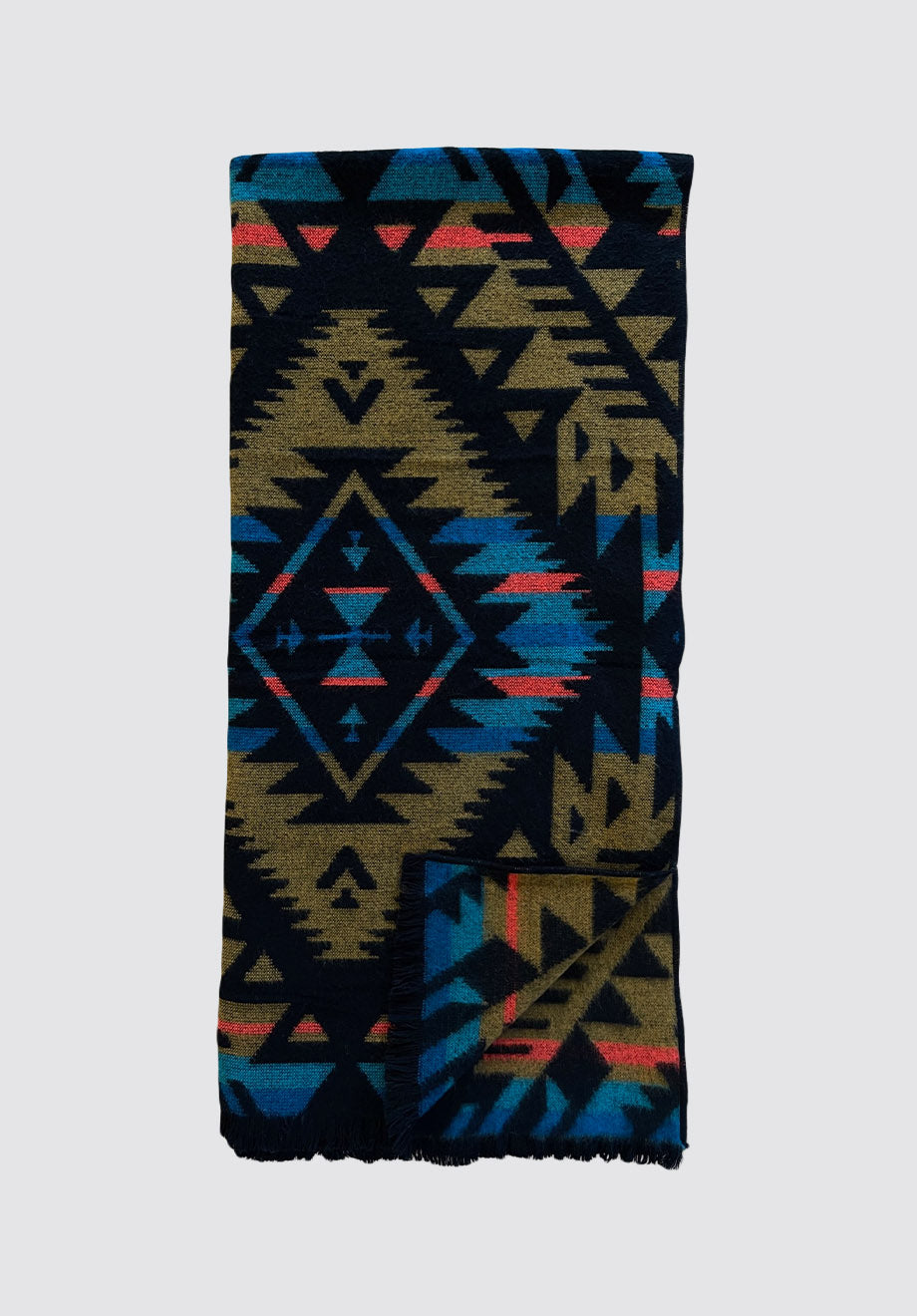 Canoa Throw | Tropical Black