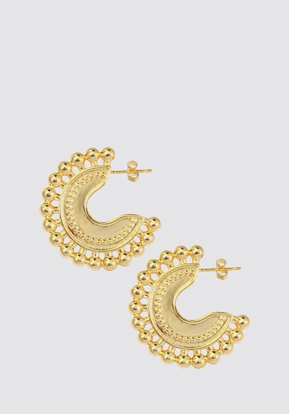 Gypsy Earrings In Gold