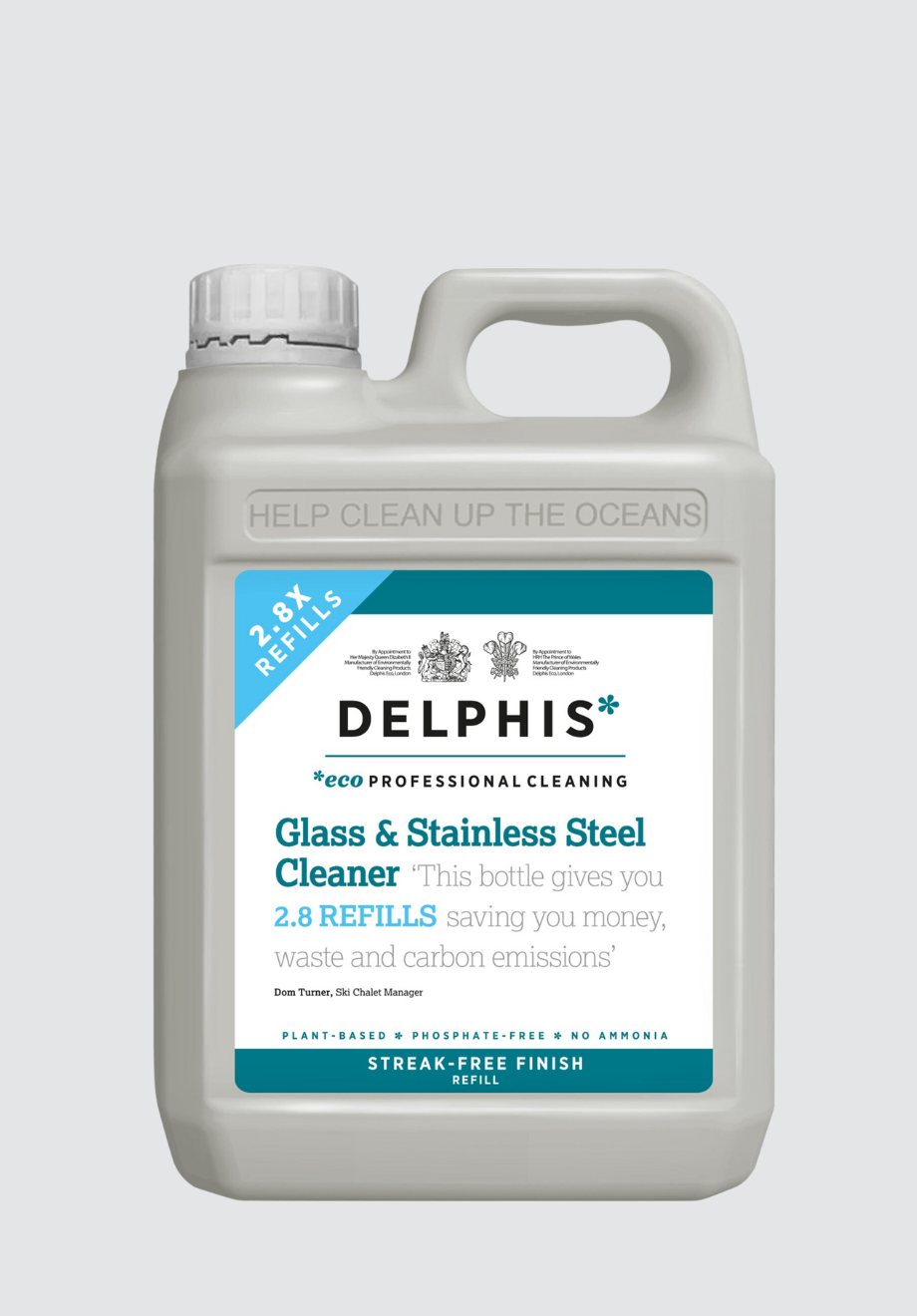 Glass and Stainless Steel Cleaner 2ltr Refill