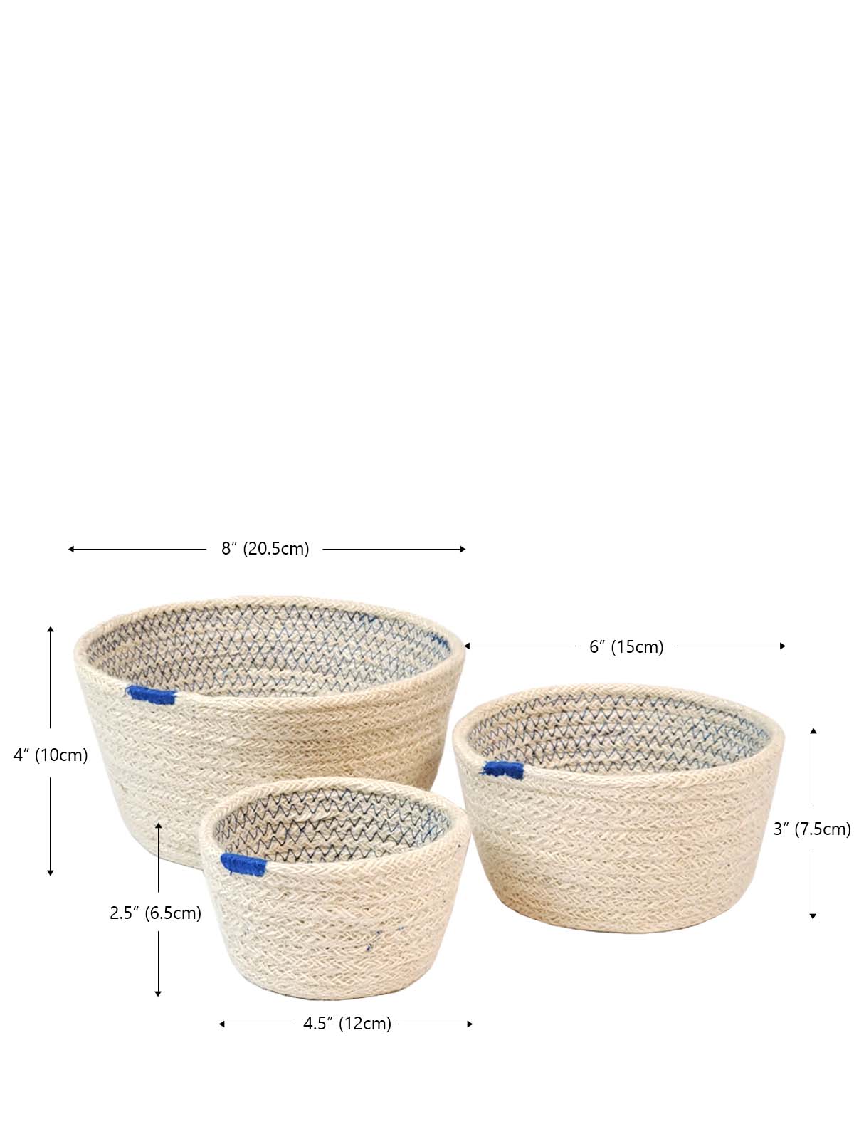 Amari Bowl | Blue (Set of 3)