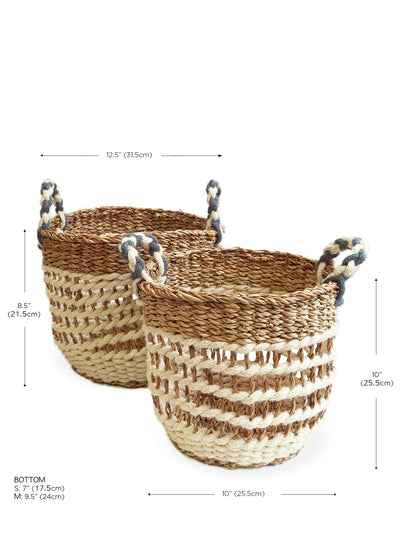 Ula Mesh Basket | White