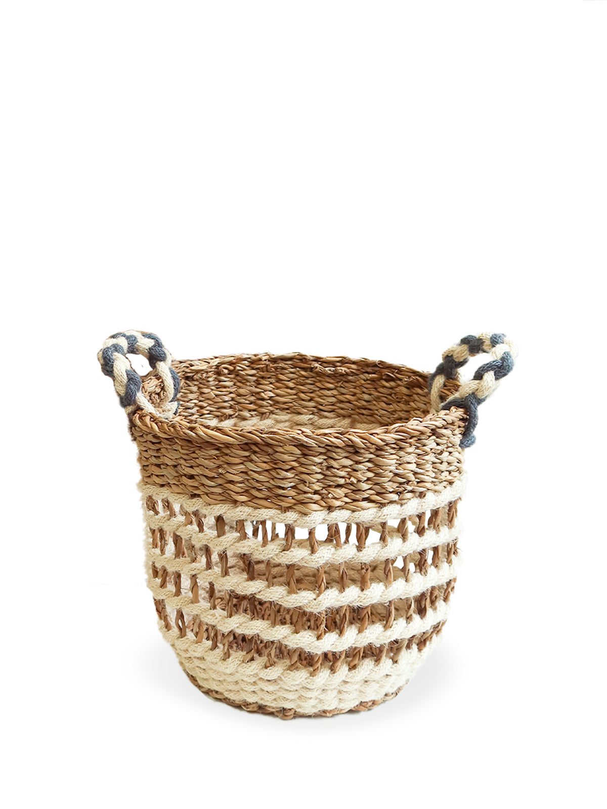 Ula Mesh Basket | White