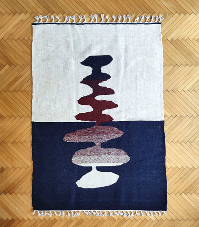 Inner Reflection Kilim Rug | Medium