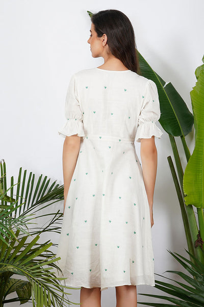 Bloom Trademark Green Heart Dress