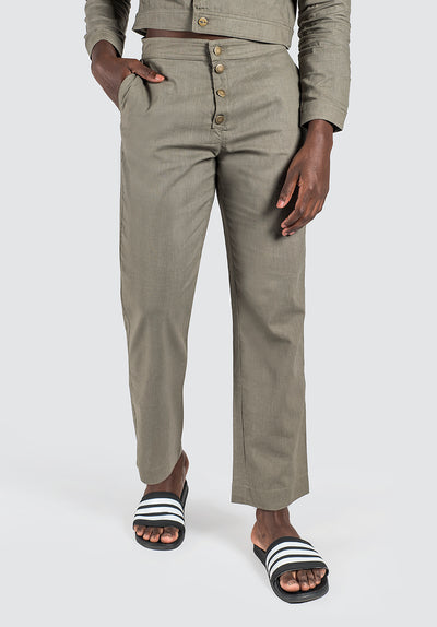 Njalo Pants | Khaki