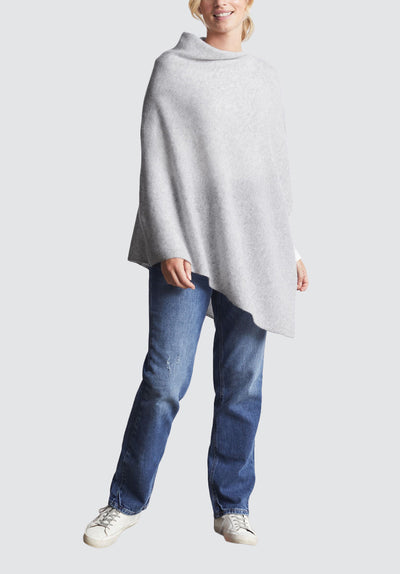 Cashmere Poncho | Foggy