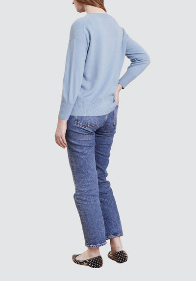 Easy Cashmere Sweatshirt | Glacier