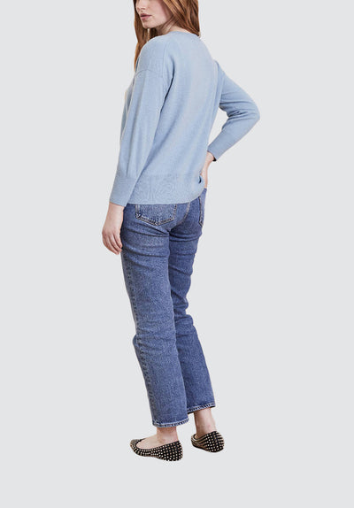 Easy Cashmere Sweatshirt | Glacier