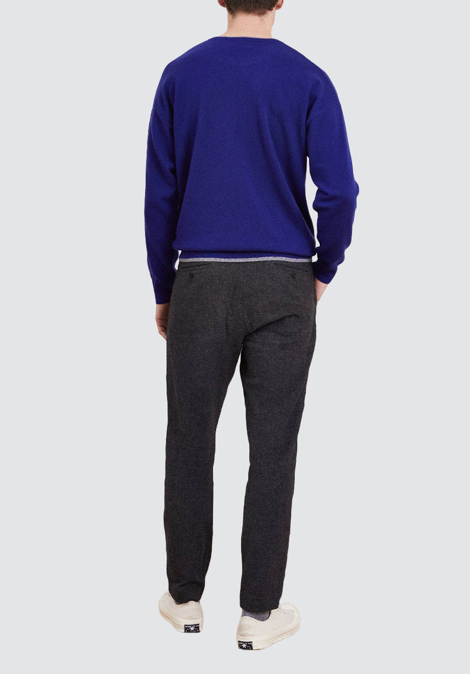 Men's Crew Neck Sweater | Ultramarine