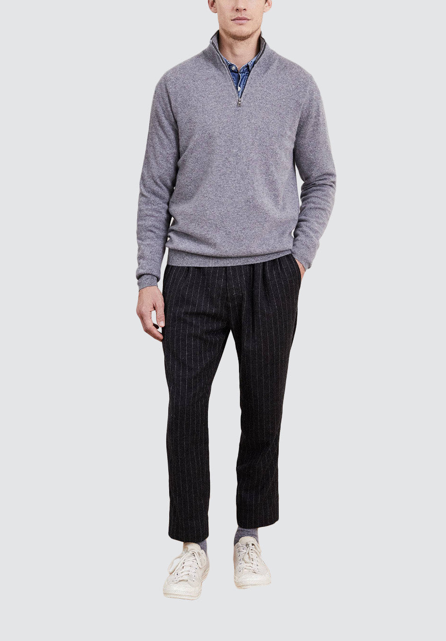 Men's Half Zip Sweater | Derby