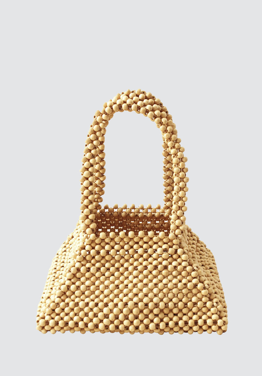 Pyramid Beaded Tote Bag