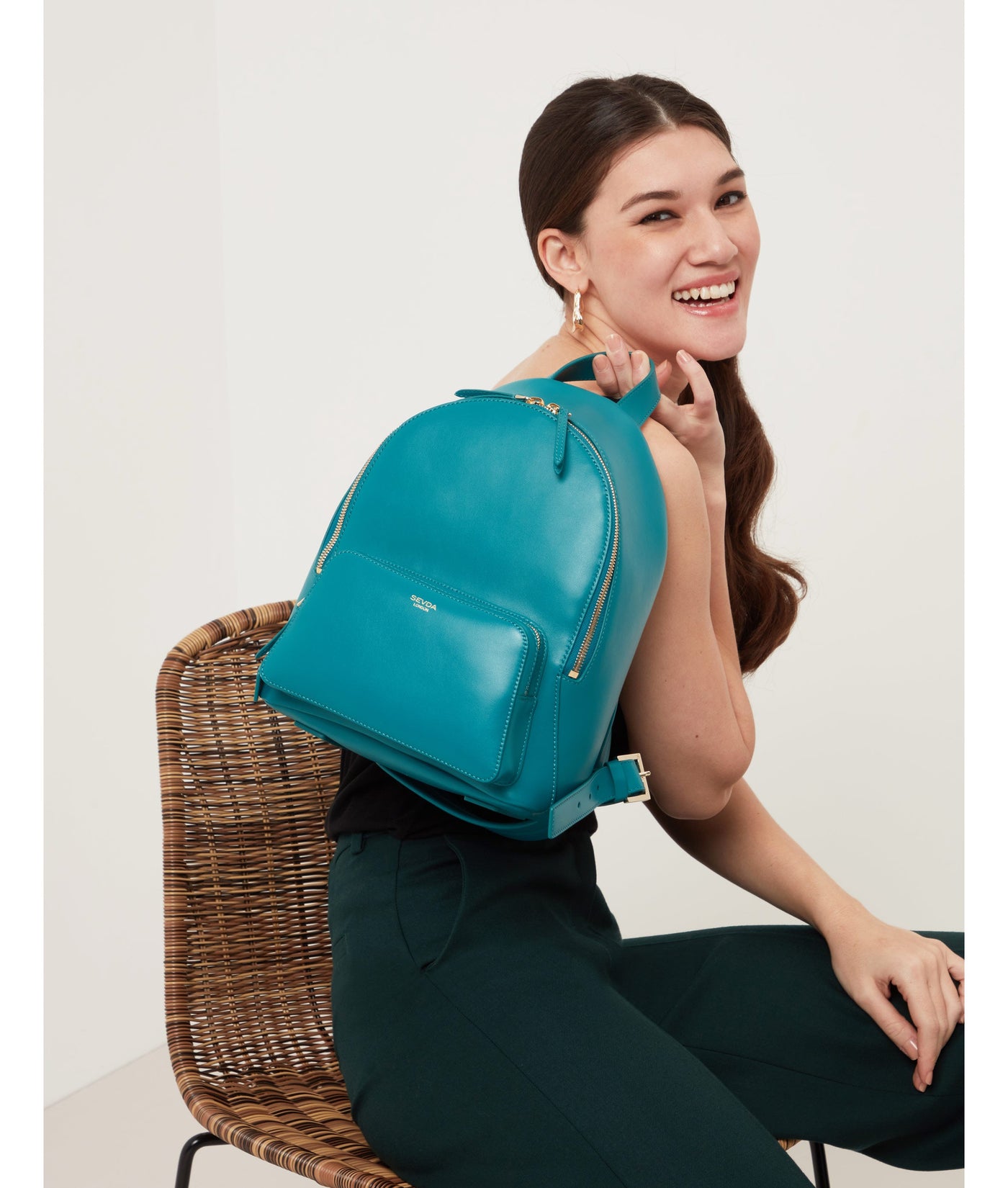 Emma Backpack | Emerald