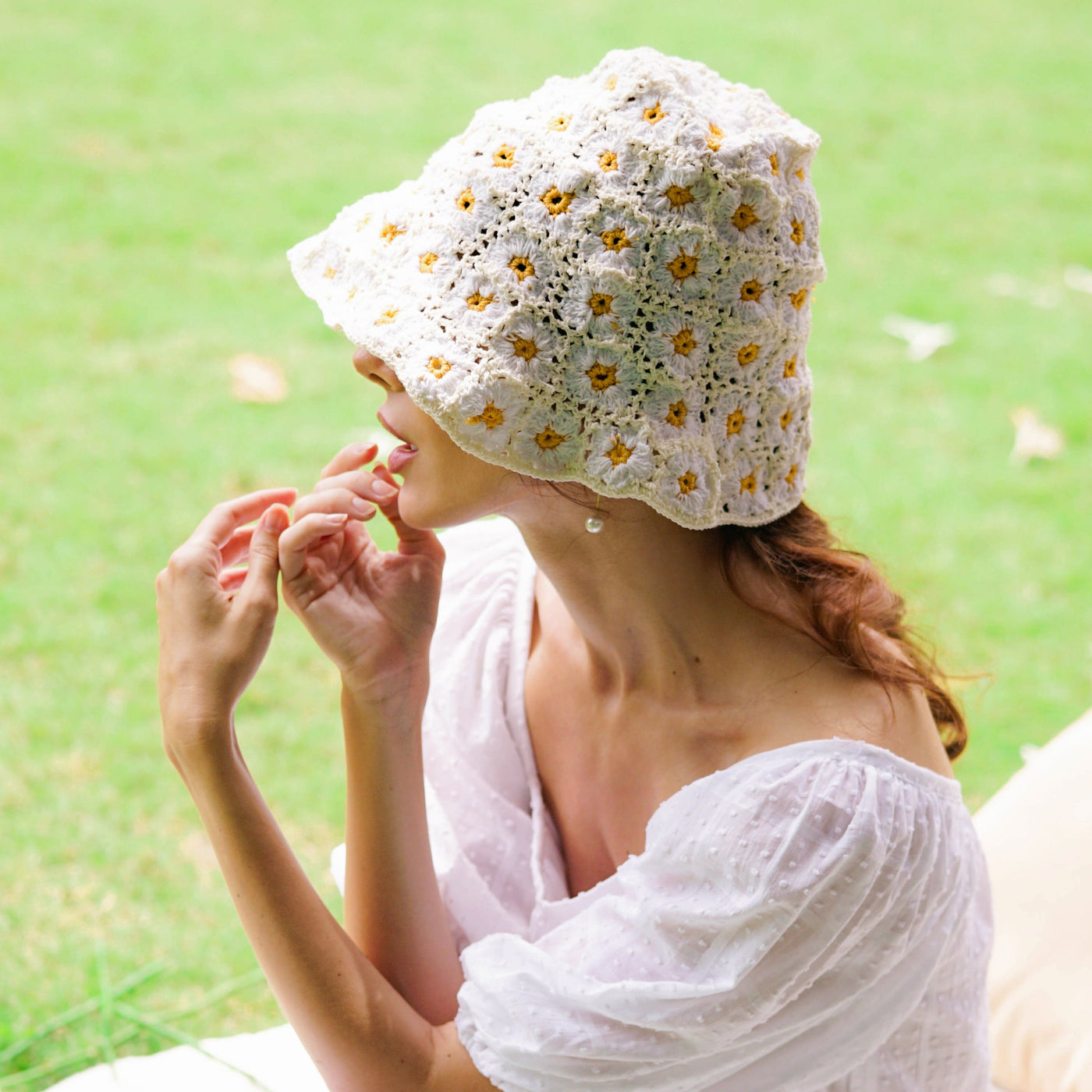 Flora Crochet Hat