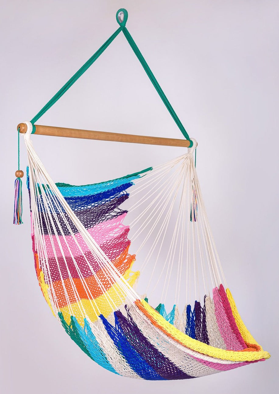 Create Your Own Hammock Swing |  Mix & Match Your Favorite Colour Stripes