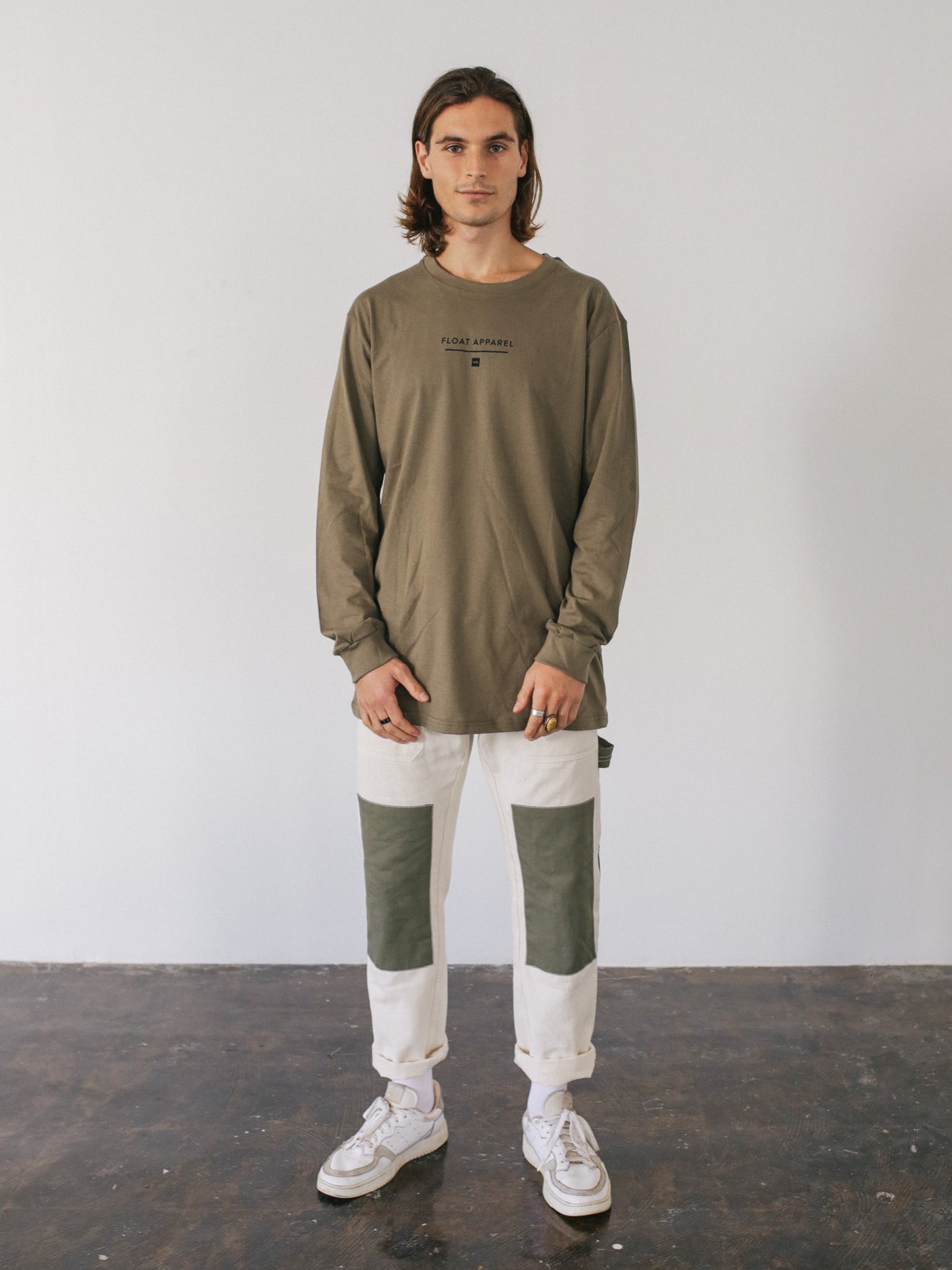 Underline Long Sleeve | Olive