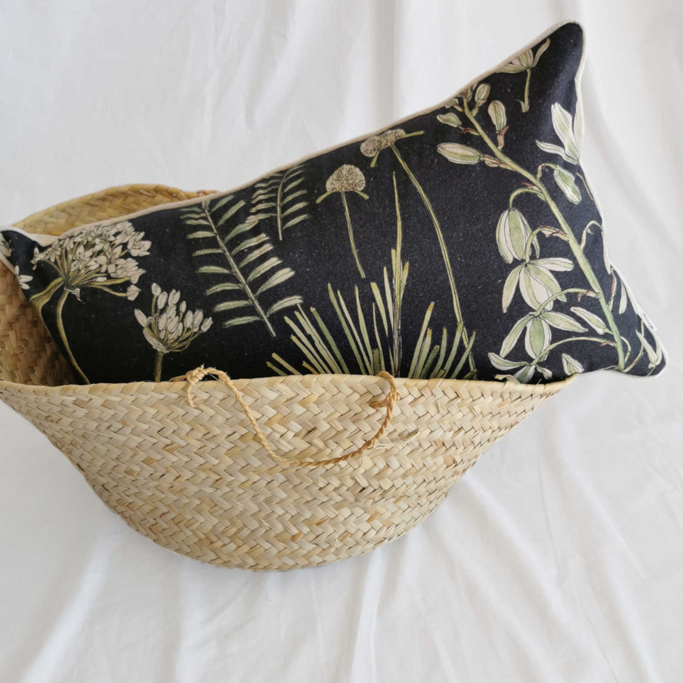 Botanical Hemp Scatter Cushion Cover