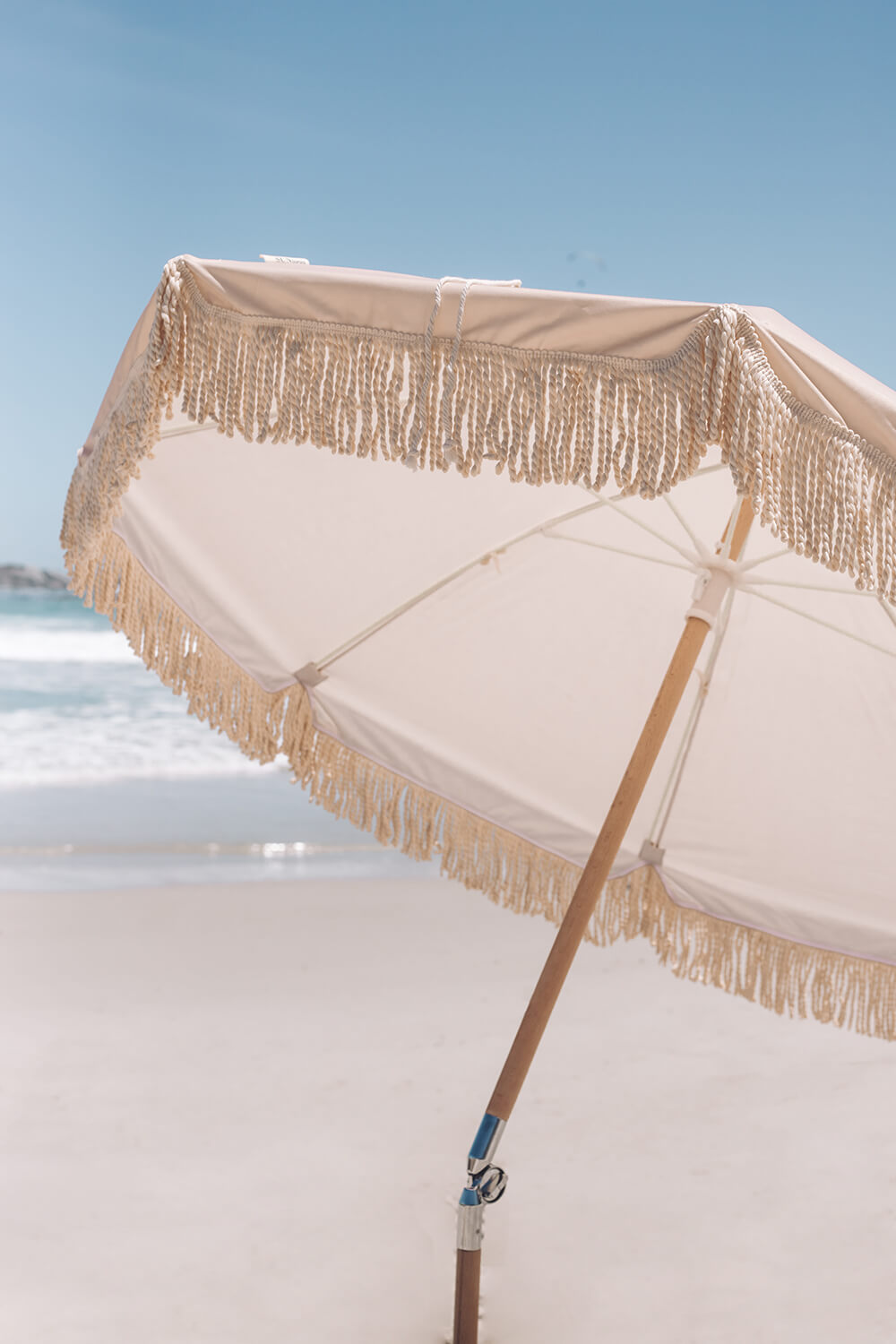 Champagne Beach Umbrella