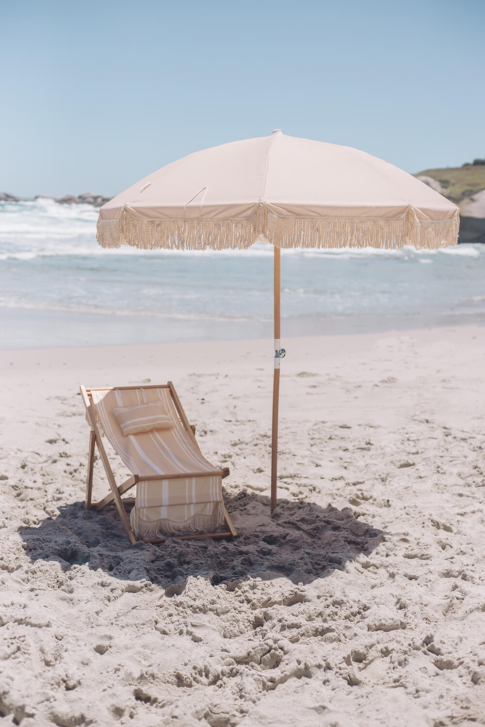 Champagne Beach Umbrella