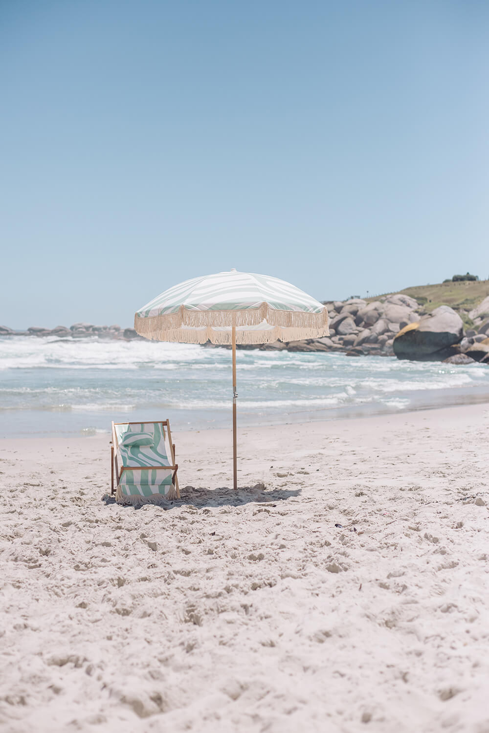 Zebrascape Beach Chair