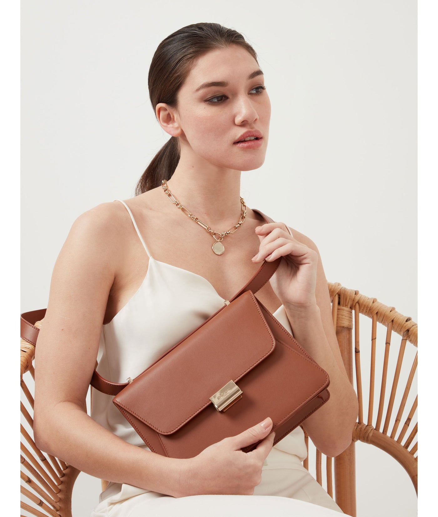 Kate Shoulder Bag | Tan