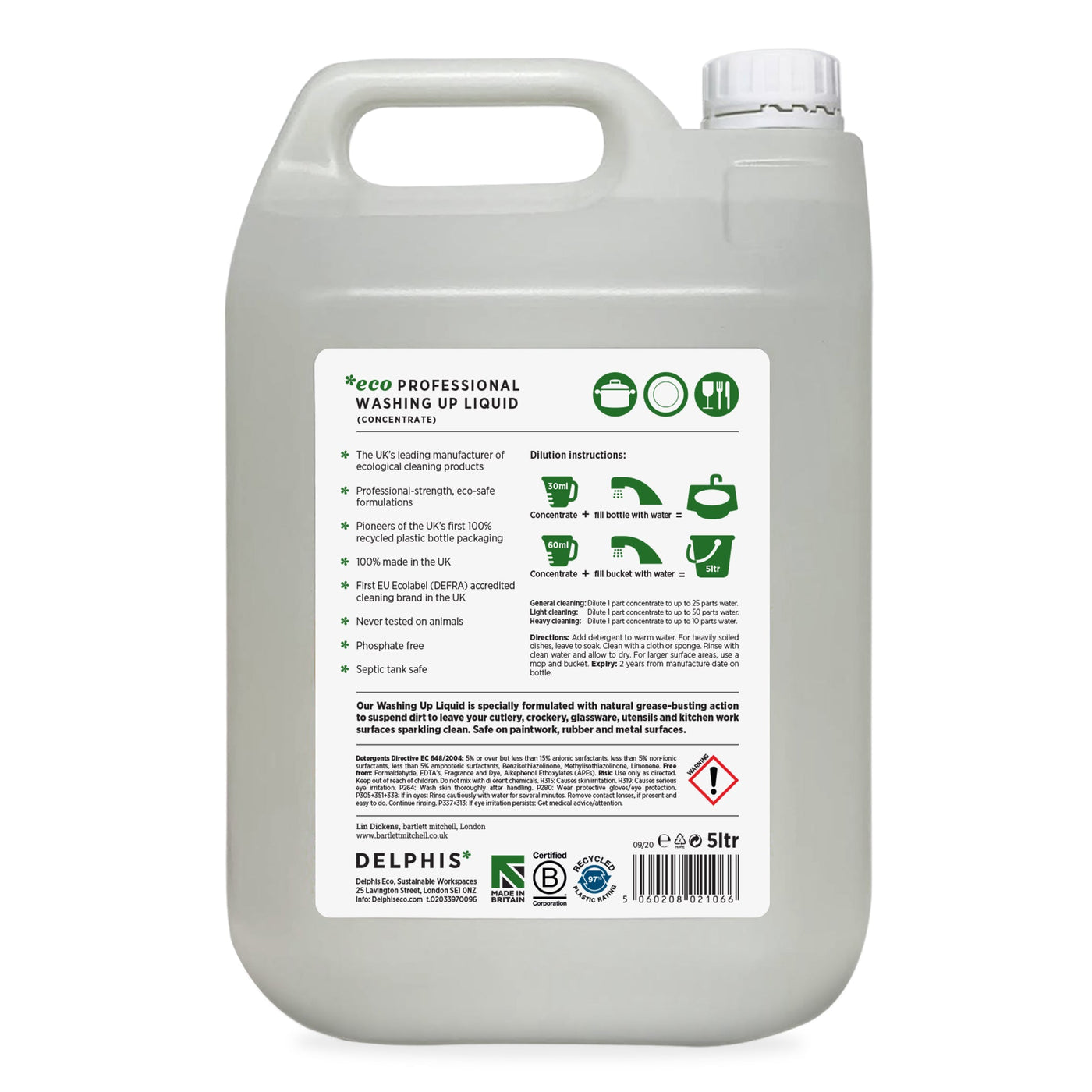 Washing Up Liquid 5ltr