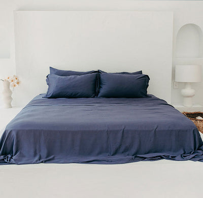 Queen Bamboo Duvet Cover with Pillow Slip