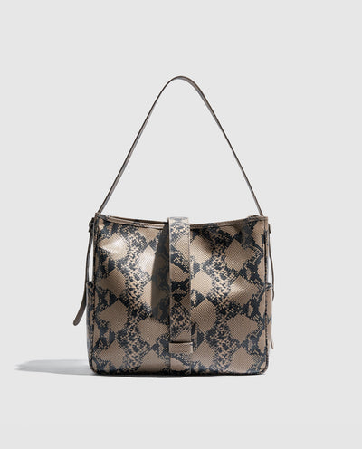 Cocó Tote |  Snakeskin-print