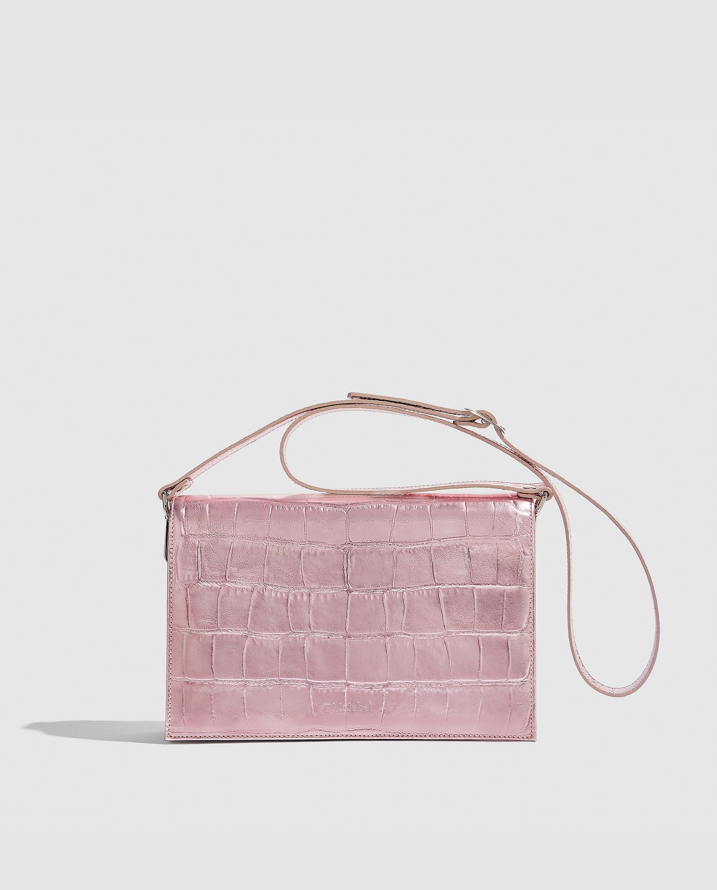 Ines Clutch | Metallic Pink