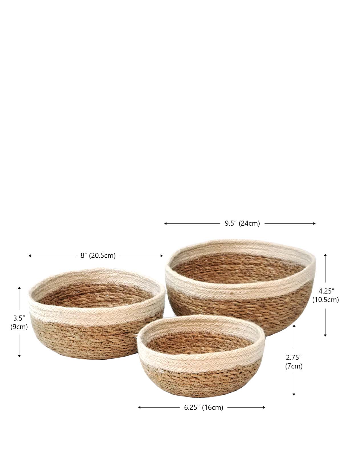 Savar Round Bowl (Set of 3)