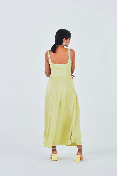 Chandni Dress | Yellow