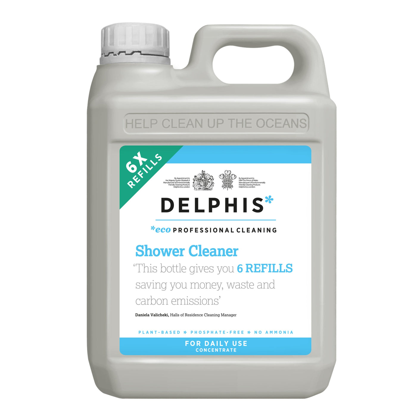 Daily Shower Cleaner 2Ltr Refill (Concentrate)