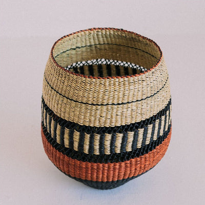 Woven Vase | Pin Stripe | Large