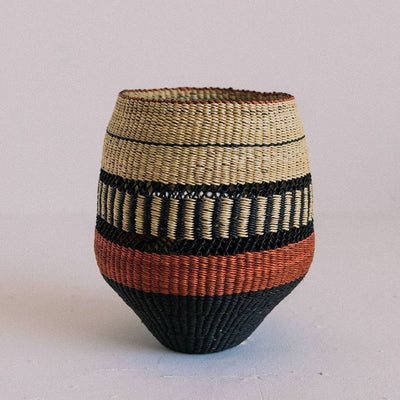 Woven Vase | Pin Stripe | Large