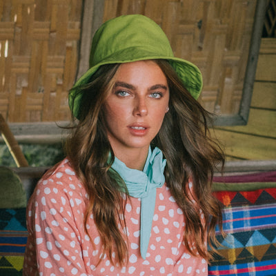 Watu Seaside Linen Bucket Hat