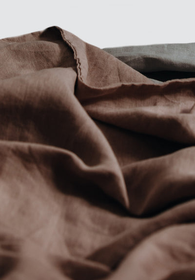 100% Linen Duvet | Nude