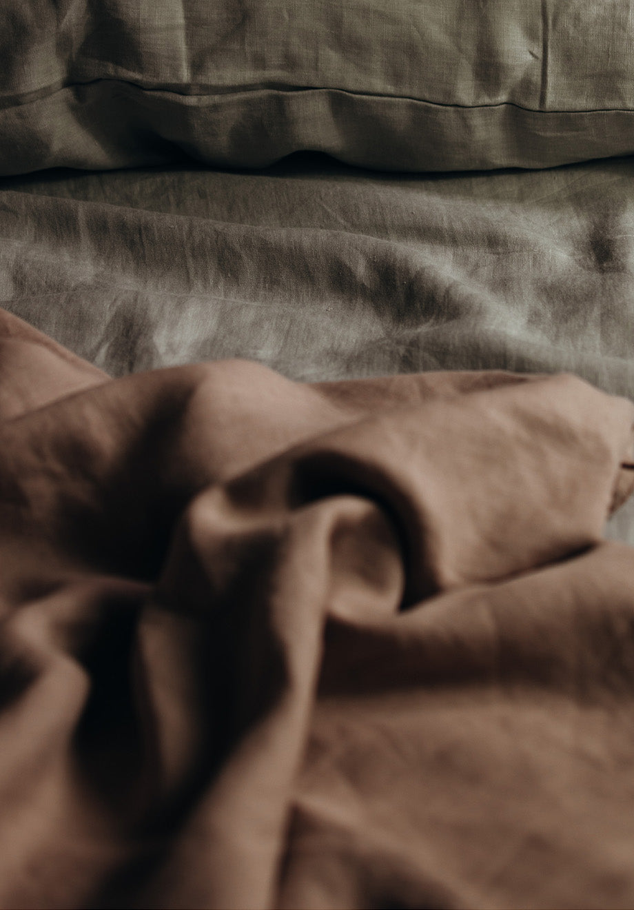 100% Linen Duvet | Nude