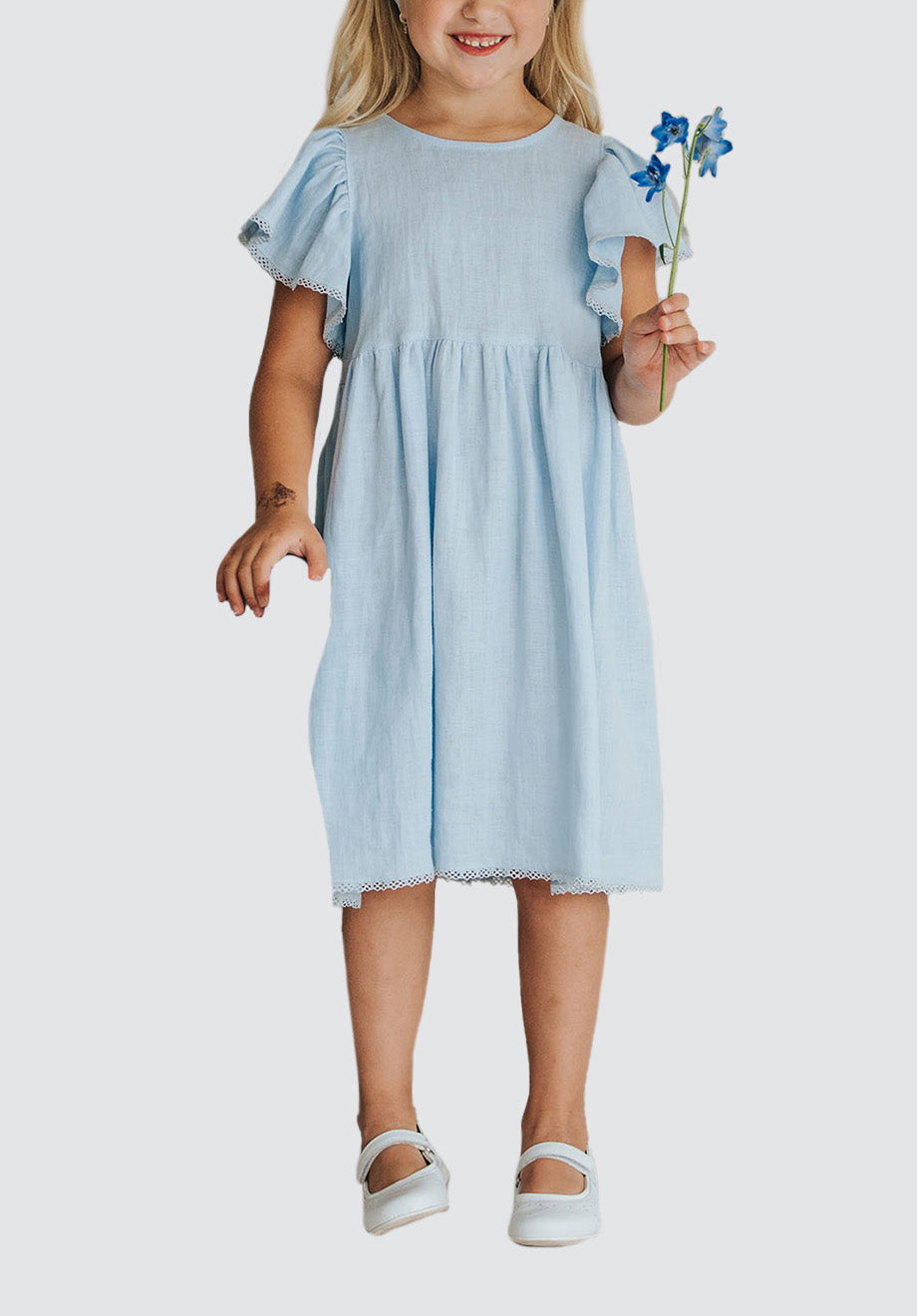 Dress Angela | Light Blue