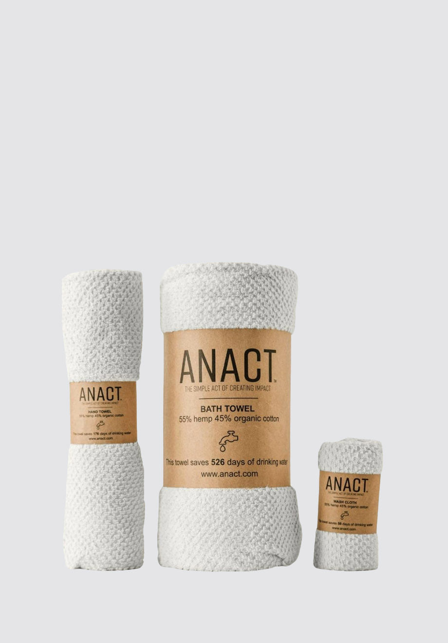 Hemp Bath Towel Set