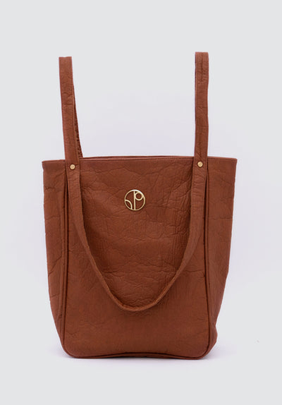 Tokyo NRT - Piñatex® Tote Bag | Mocha