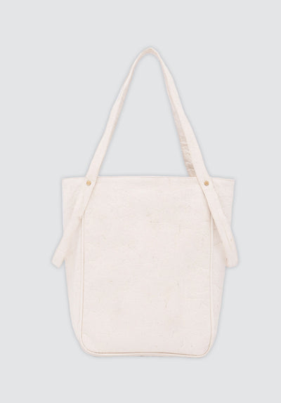 Tokyo NRT - Piñatex® Tote Bag | Latte