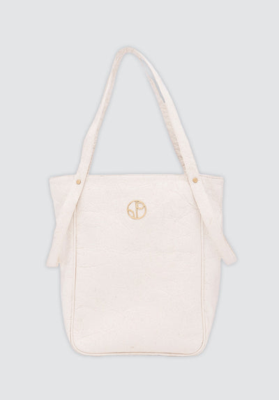 Tokyo NRT - Piñatex® Tote Bag | Latte