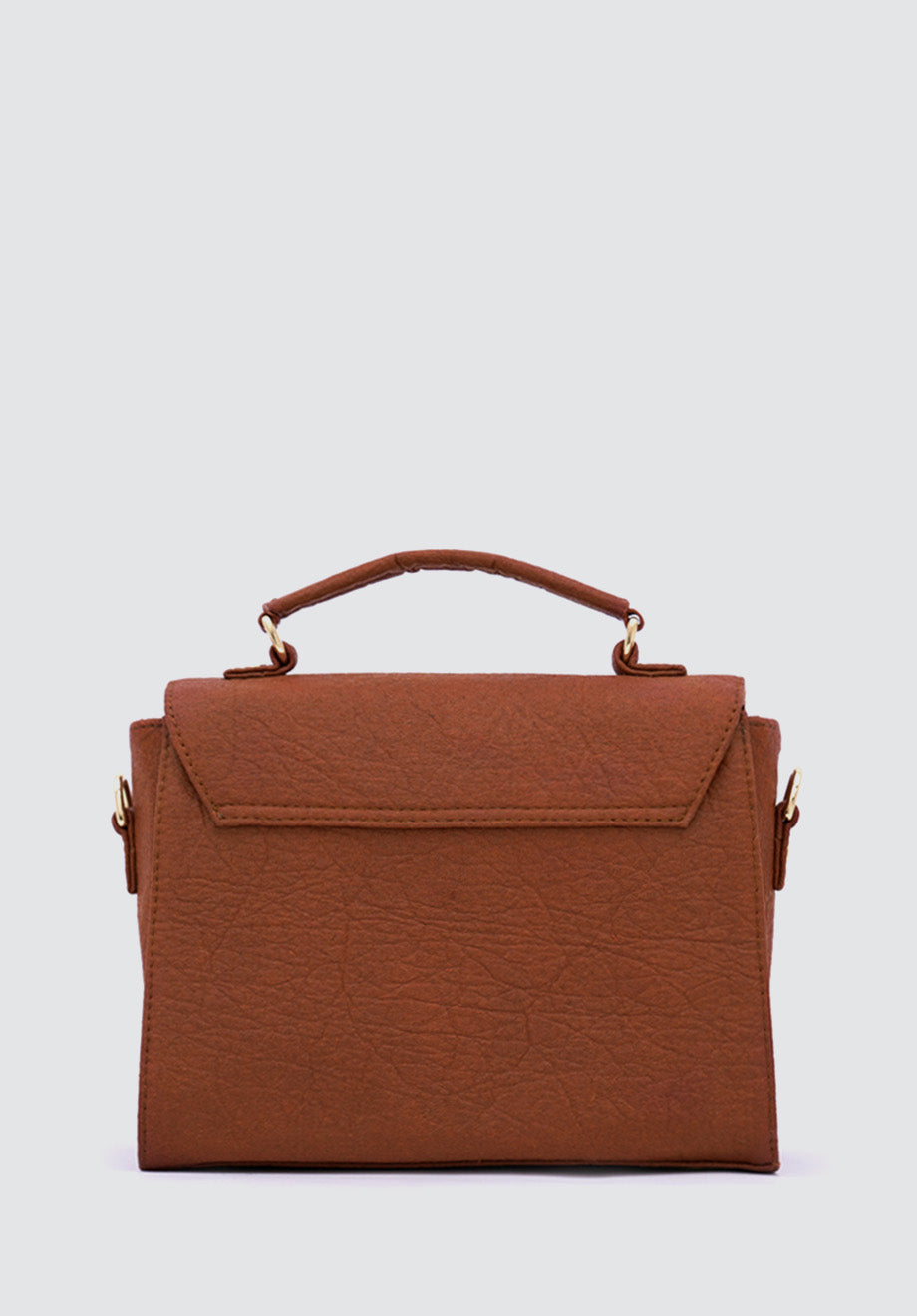 London LHR - Piñatex® Saddle Bag | Mocha