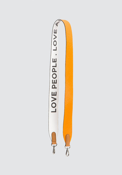 Rebel Strap | White & Orange