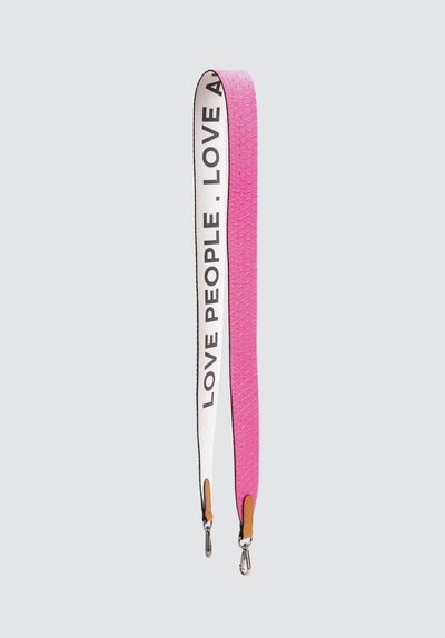 Rebel Strap | White & Pink