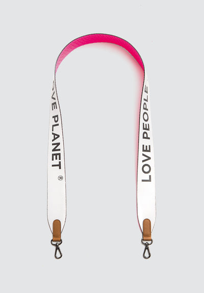 Rebel Strap | White & Pink